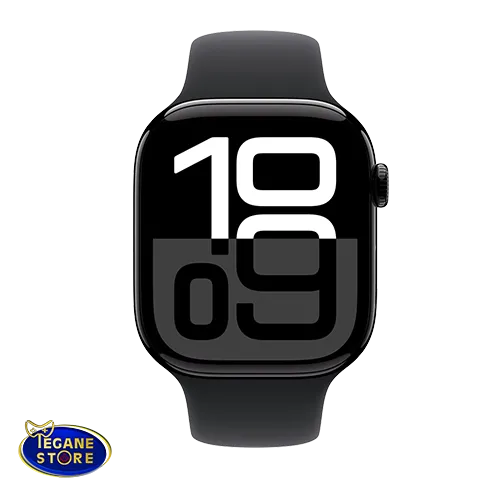 اپل واچ سری 10 مدل 46 میلی‌متری با بند مشکی | Apple Watch Series 10 46mm Black Band