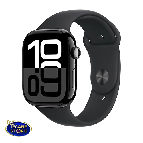 اپل واچ سری 10 مدل 46 میلی‌متری با بند مشکی | Apple Watch Series 10 46mm Black Band